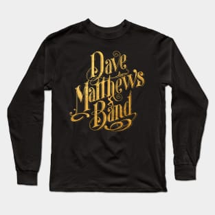 Dave Matthews Band Gold Long Sleeve T-Shirt